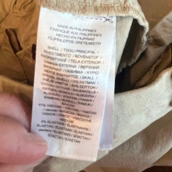 Lauren Ralph Lauren Chino Golf Bermuda Shorts Women 12 Beachy Preppy Academia - Picture 3 of 13